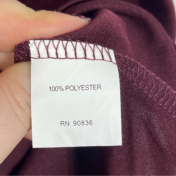 Port Authority, Wolves Maroon Polo Shirt. Size 3XL. Excellent condition! - Picture 4 of 6